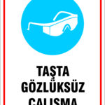 Taşta Gözlüksüz Çalışma