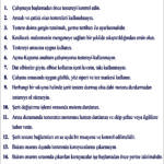 Şerit Testere Talimatı
