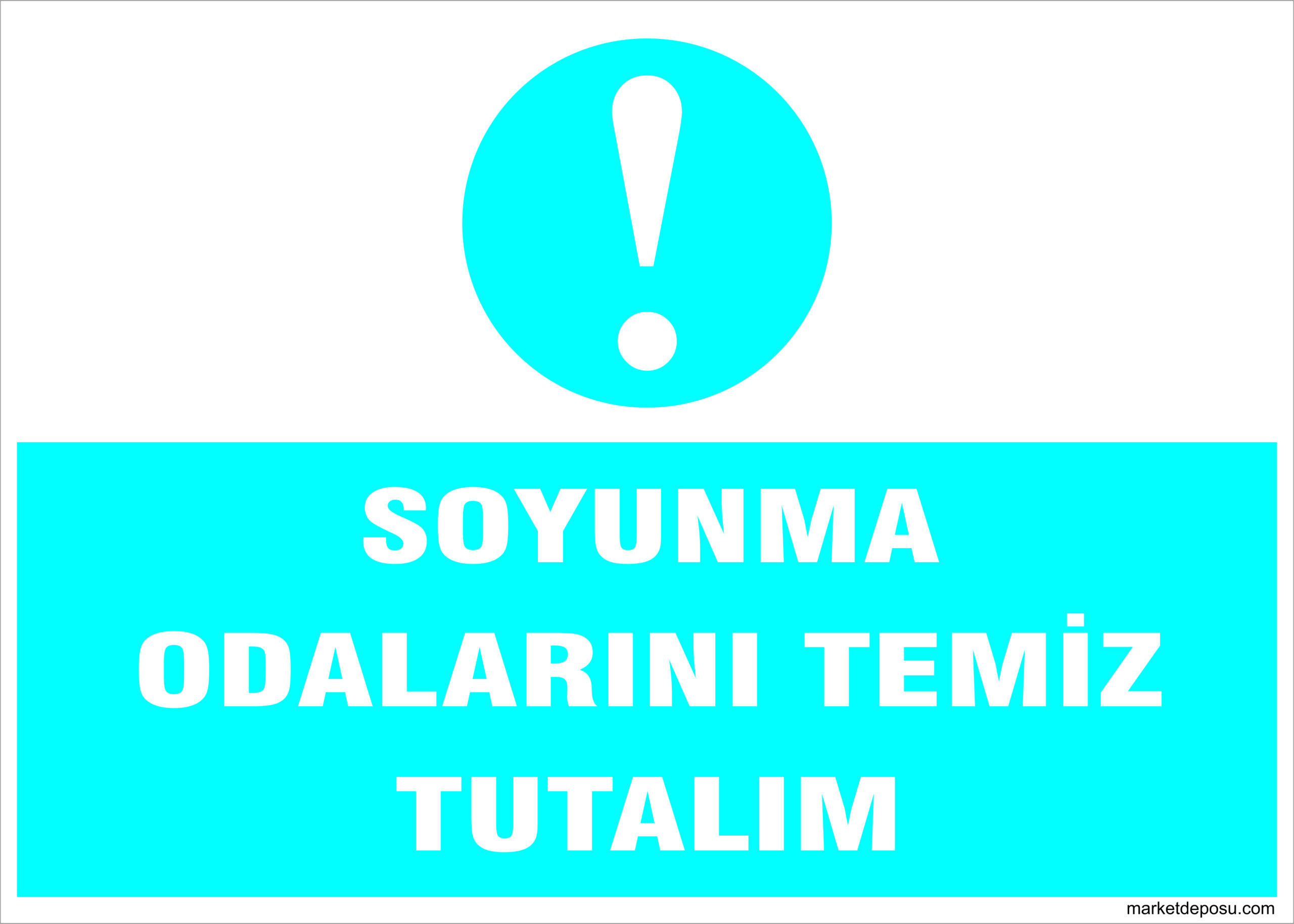 Soyunma Odalarını Temiz Tutalım Soyunma Odalarını Temiz Tutalım - Görsel 1